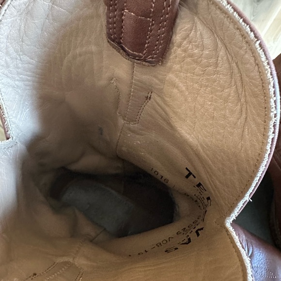 Tecovas Rich Brown Western Boots made in Mexico Size 9.5 EE - Picture 5 of 14